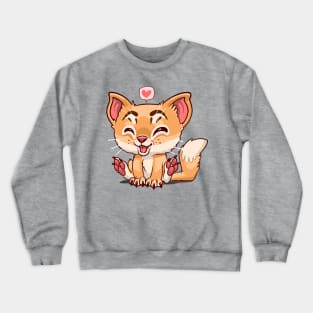 Foxy cat Crewneck Sweatshirt